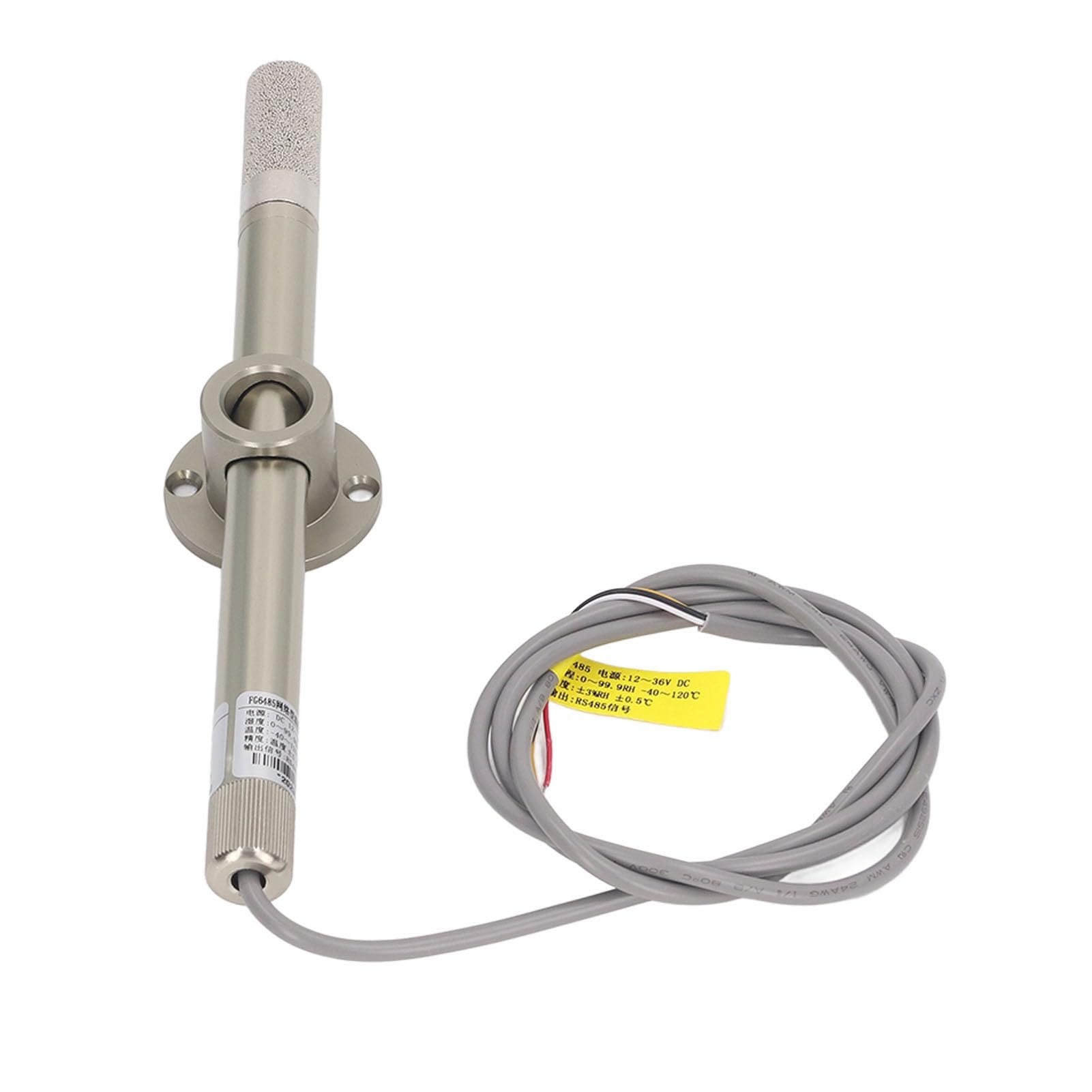 Fockety Sensor Digital de Temperatura y Humedada, Módulo de Sensor de Temperatura y Humedad Hvac, de Sonda de Censación de Humedad Integrado Montado en la Pared