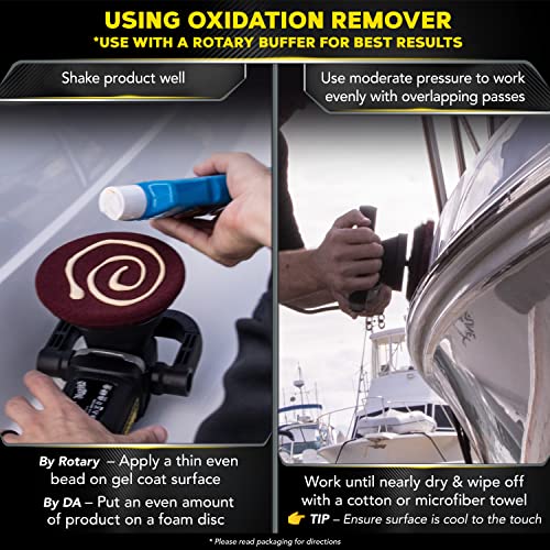 Meguiar'S M4965 Marine/Rv Fiberglass Restoration System Kit - Remove Oxidation, Restore Shine And Gloss And Protect With Durable, Long-Lasting Wax thumb #3