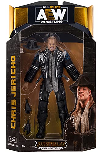 Ringside Chris Jericho - AEW Unrivaled 1B (Variant) Jazwares Toy Wrestling Action Figure Ringside Chris Jericho - AEW Unrivaled 1B (Variant) Jazwares Toy Wrestling Action Figure