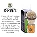Kent VS70 Natural Badger Bristle Beechwood Shaving Brush for Men for Safety Razor, Shaving Razors for Men. Perfect Lather Shaving Brush for Shave Cream, Shaving Soap. Kent Luxury Shaving Since 1777