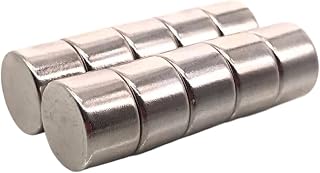 10/20Pcs 15x10 mm Thick Neodymium Strong Magnets 15mm*10mm Permanent Round Magnet 15x10mm Powerful Magnetic Magnet (Color : 20pcs)