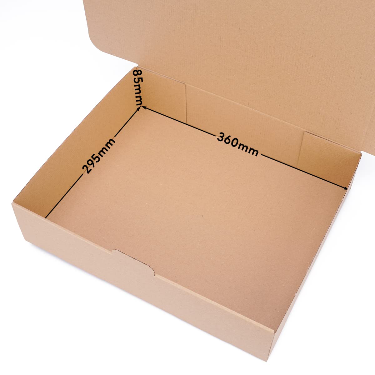 verpacking Faltschachteln 365 x 300 x 95 mm WP M Braun [Größe und Stückzahl wählbar] 1-wellig Versandkarton 50 Stück