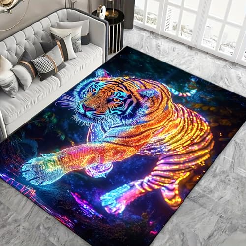 Tapis anti-fatigue poils courts pour une décoration de salon moderne - 6