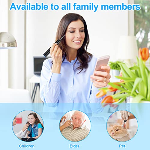 Nicebirdie Ear Wax Removal Tool, Ear Cleaner With Camera And Light 1080P Ear Scope Ear Wax Removal Tool Camera Earwax Removal Cleaning Kit Includes 2 Silicone Ear Scoops 6 Led Lights, Black #TOP7