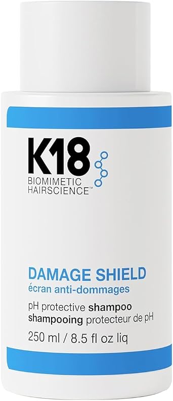 شامبو K18 Damage Shield الواقي يقلل من التجعد والتشابك ويحافظ على صحة الشعر