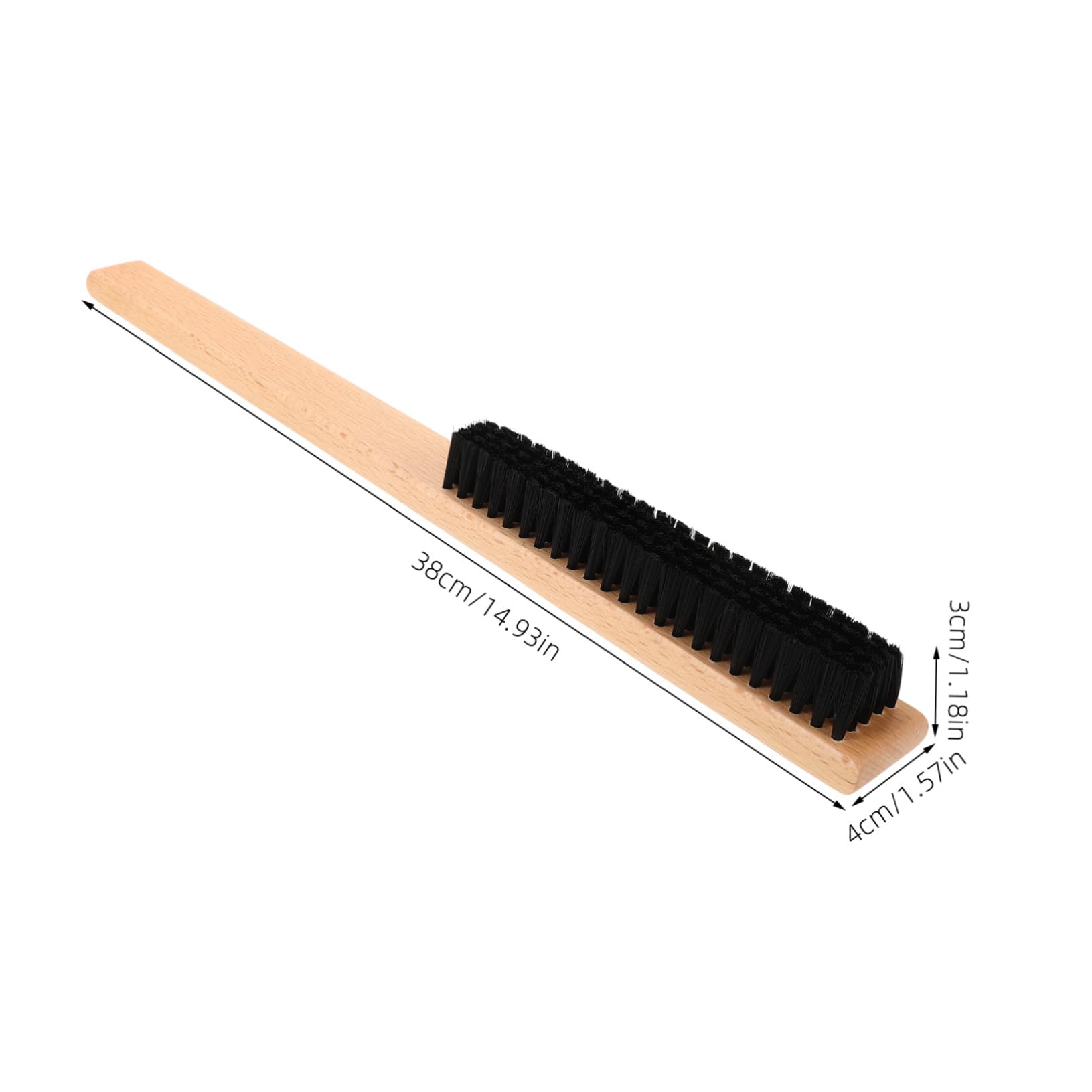 4piezas Cepillo De Limpieza Para Ropa Mango De Madera Cepillo Para Sábanas y Para Eliminar y Manchas Textiles