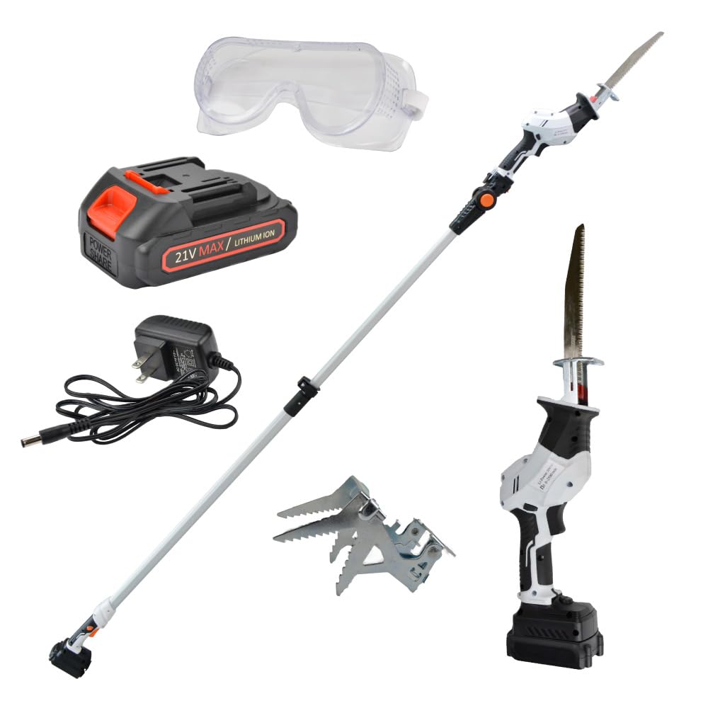 Amazon | ノコギリ のこぎり 高枝 電動 充電式 レシプロソー