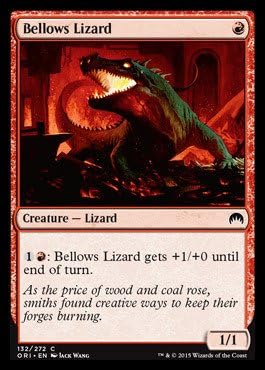 Magic The Gathering - Bellows Lizard - Origins