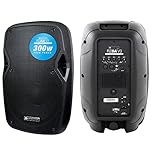 AVC Designs Evolution Audio RZ8A V3 Portable 8" 300W Active Powered Stage DJ Club PA Speaker