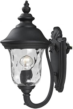 Armstrong - 1 Light Outdoor Wall Mount in Gothic Style - 8 Inches Wide by 15.75 Inches High
