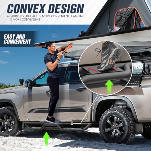 Estribos laterales para Toyota Tundra Double Cab 2022-2026 miniatura 3