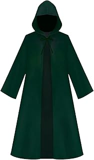 BGFIPAJG Halloween Costumes for Men Halloween Cos Retro Medieval Costume Robe Cosplay Cloak Halloween Costumes for Men Police Halloween Costumes for Men Xxl