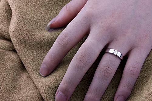 AAA Solitaire Plated Ring (9859r)