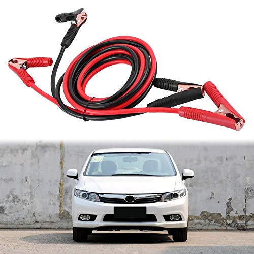 Cavi Macchina Batteria - Battery Jumper Cables, 4 Meters 2200A Car Alligator Clamp Power Bo Cable Emergency Battery Jumper Wires for Vehicles with Displacement Less Than 3.0cc - Thumbnail 5