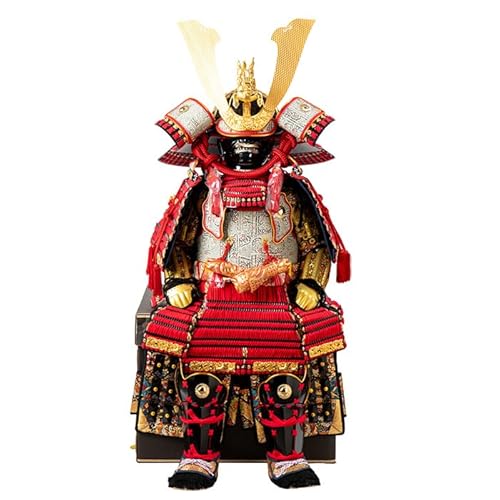 剣画堂 職人が心を込めて手作りした本仕立着用鎧[黒小札赤糸縅(変わり草摺)] 姶良市 国産 鎧 甲冑 兜 武将 七五三 伝統工芸品