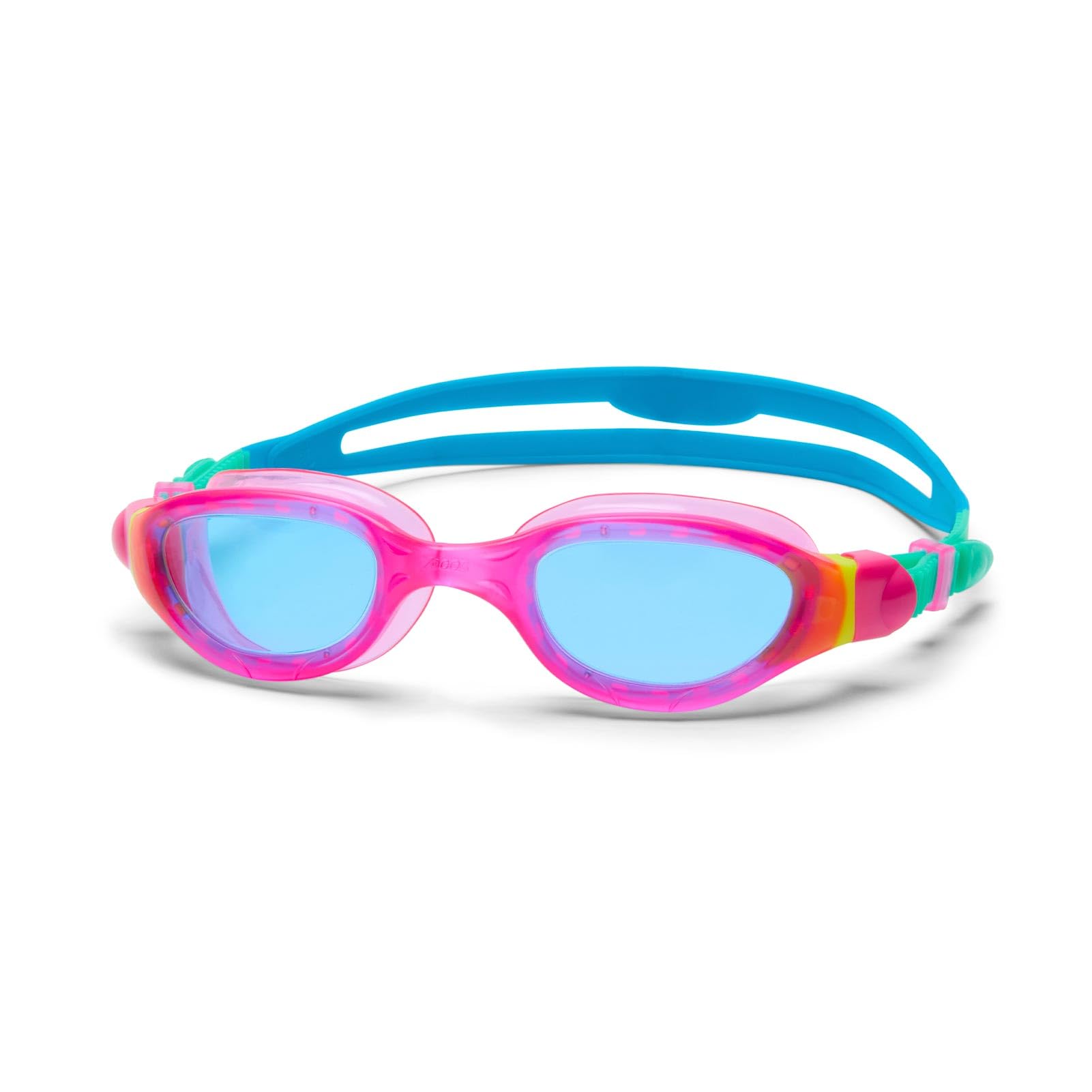 Zoggs Phantom Junior Swimming Goggles - /Tint / Junior Pink/Turquoise/Blue Size 2.0