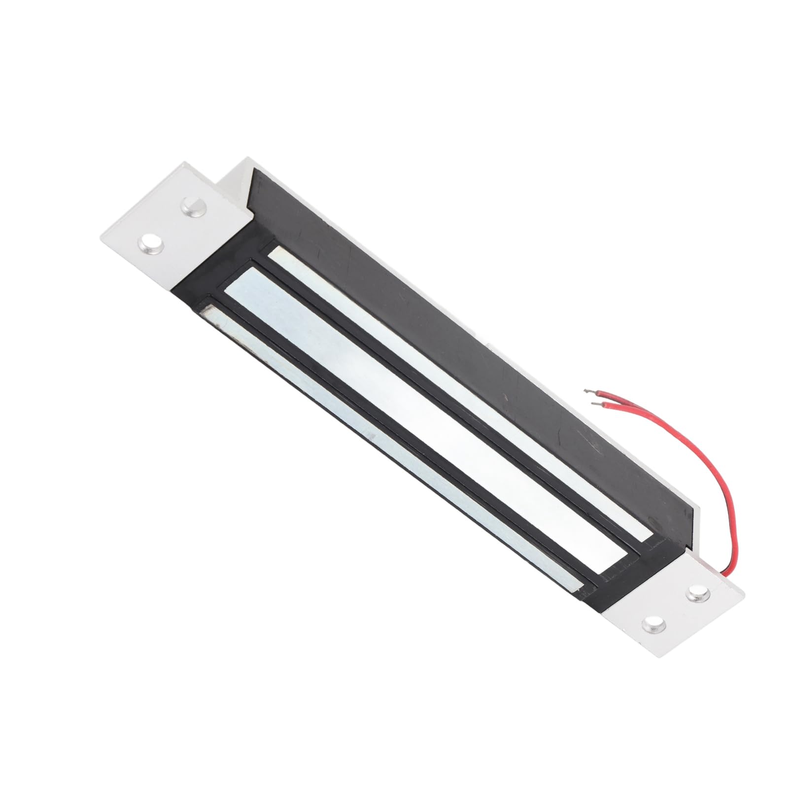 KIMISS Cerradura Magnética Eléctrica de 280 Kg, 600 Libras, CC 12 V, 280 Kg, 600 Libras, Electroimán de Retención de Fuerza Electromagnética, de Kit de Puerta en Modo NC Seguro para Control de