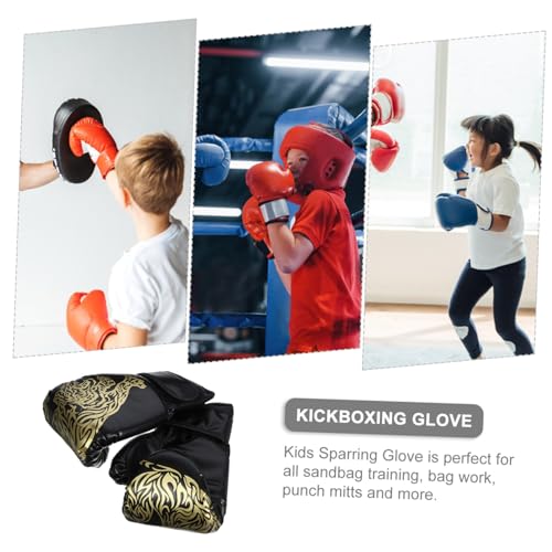 Guantes de kickboxing cómodos con absorción protectora para sparring 4