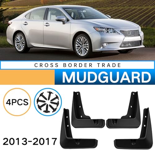 Bavettes garde-boue Lexus ES 2013-2017 - Finition Premium pour esthétique préservée