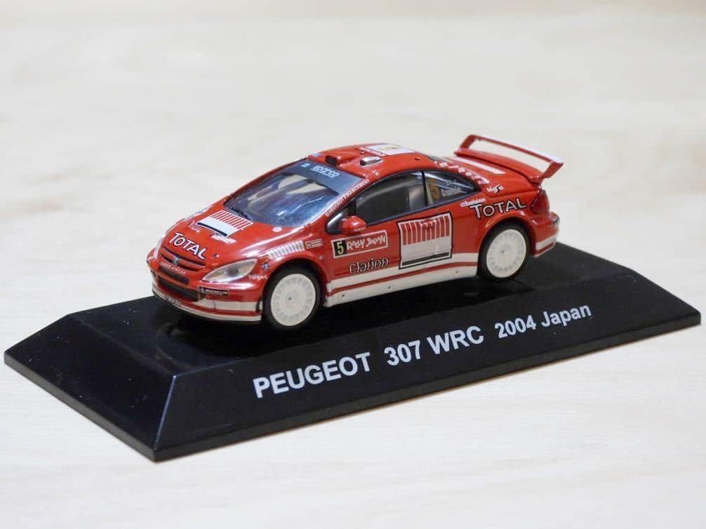 プジョー ラリーカーコレクション 1/64 ミニカー5台セット ミニカー