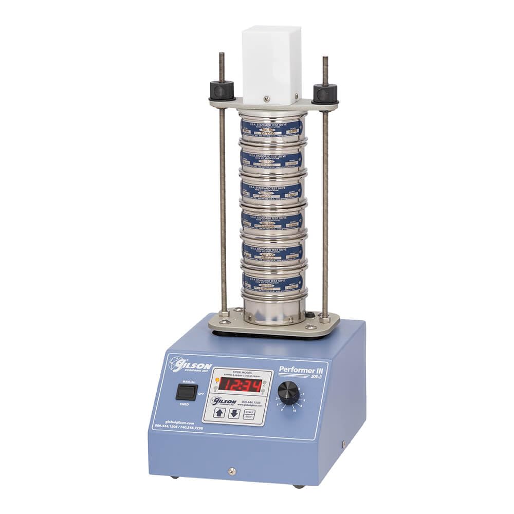 Gilson 3in Vibratory Sieve Shaker