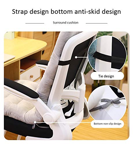Coussin de chaise à dossier haut pour le bureau et la maison