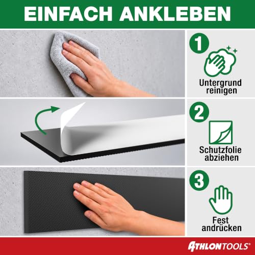 ATHLON TOOLS 2X Garagen Wandschutz Türkantenschutz Auto - je 2 m x 20 cm – Ansicht 5