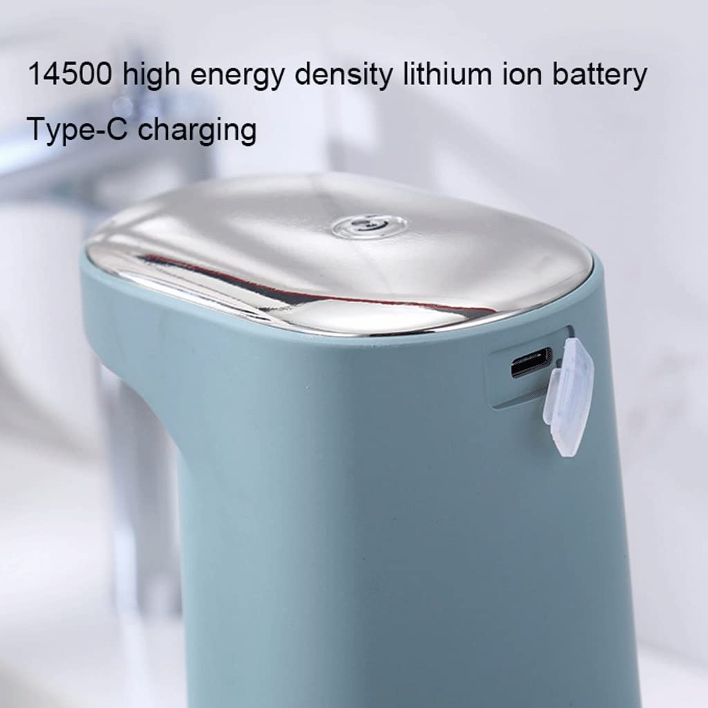 AAPIE Automatischer berührungsloser Seifenspender mit 450 ml / 15,22 Unzen, freihändiger schäumender elektrischer Schaumlotion-Handdesinfektions-Duschseifenspender