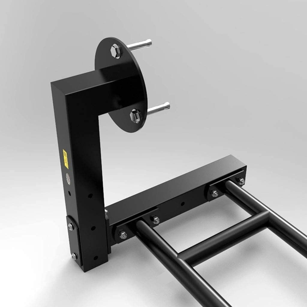 Barre pull-up montate laterali a fascio, telaio da arrampicata a barre orizzontale, palestra nera Pull-up a forma di casa multi-posizione barra orizzontale multi-posizione barra di arrampicata te