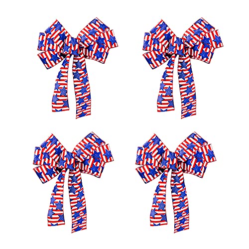 Tbkoly Glasvasen Wohnkultur Streifen blau rot Wimpelkranz Sterne große...