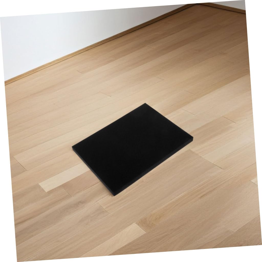 ULTECHNOVO Feuilles de Mousse de en Polyuréthane Noires 4pcs pour Emballage Polyvalent et Rembourrage Sécurisé des Colis et Cartons