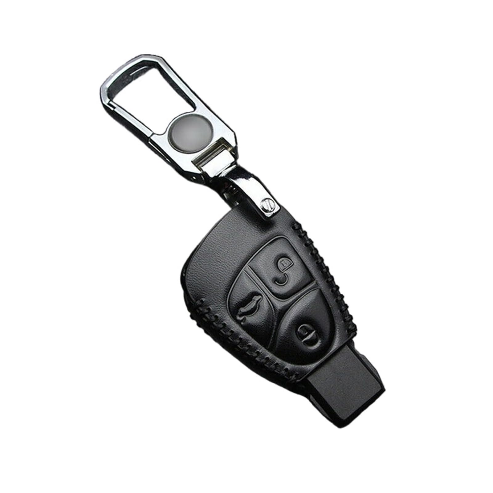 Carcasa Llave para Benz CBER Class GL CLS para CLK SLK W203 W211 W204 3 Botones Cadena Mando A Distancia De Coche Funda Cubierta Soporte Shell