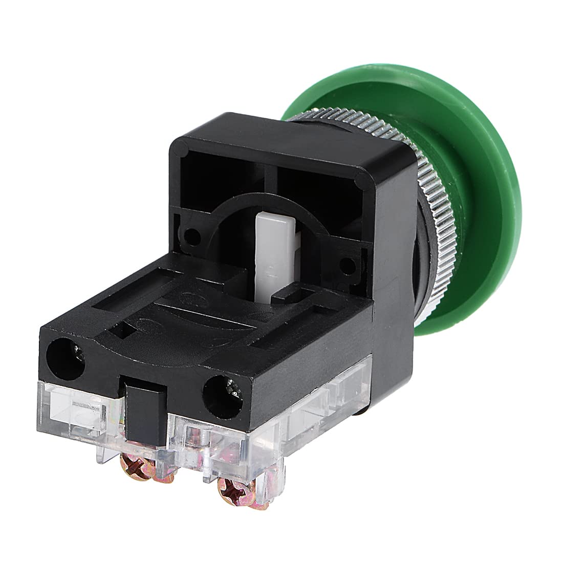 uxcell 2Pcs 30mm Mounting Hole Momentary Push Button Switch