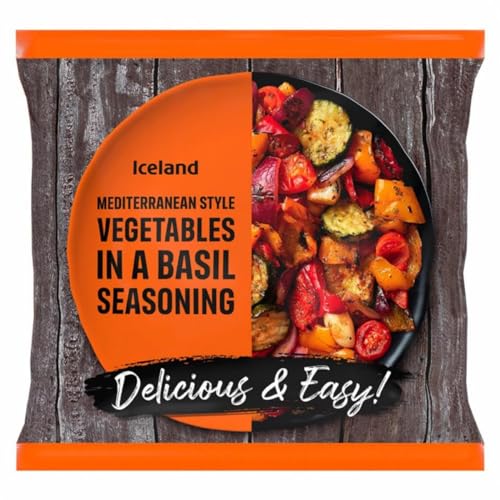 Iceland Mediterranean Style Vegetables in a Basil Seasoning 500g (Frozen)