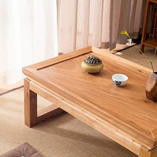 Table basse en bois massif compacte pour travailler au sol - 5