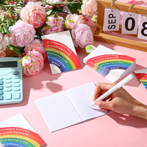 Mini journal d'affirmations positives et fournitures scolaires