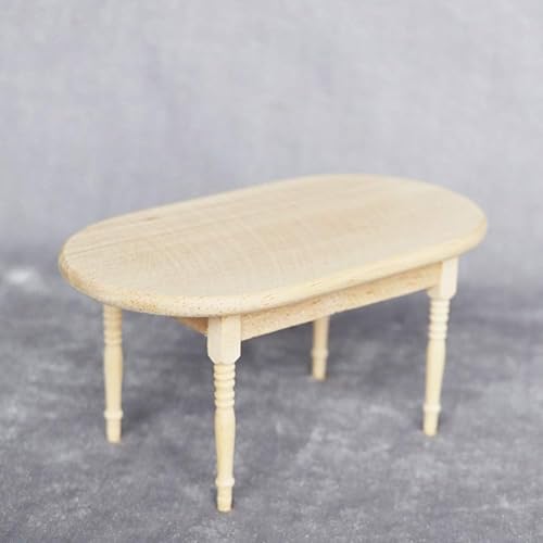 Miniatura 3 de Healifty Mini mesa y sillas a escala 112 1 juego de muebles de casa de muñecas muebles de casa de muñecas en miniatura para casa de muñecas