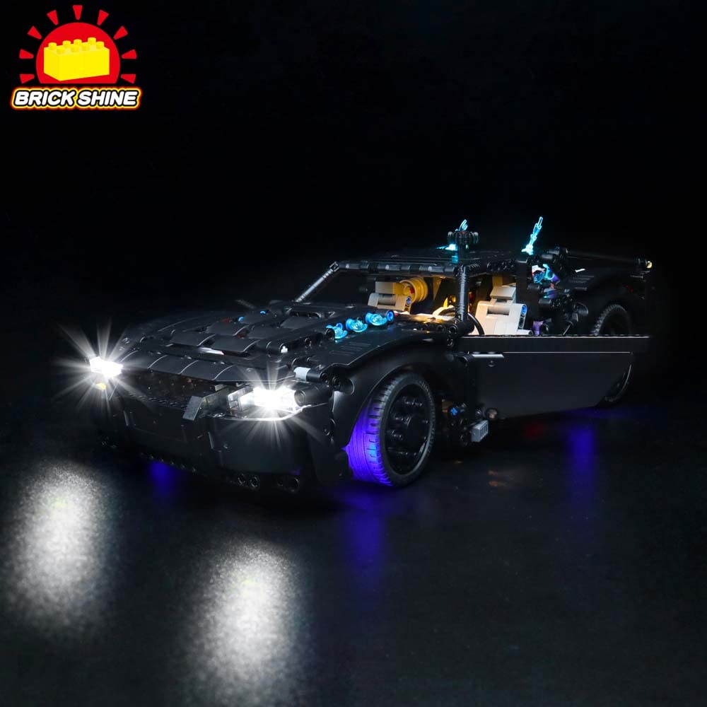 Kit luce GC per Lego Batman Batmobile 42127 (Lego Set non incluso) (remoto)