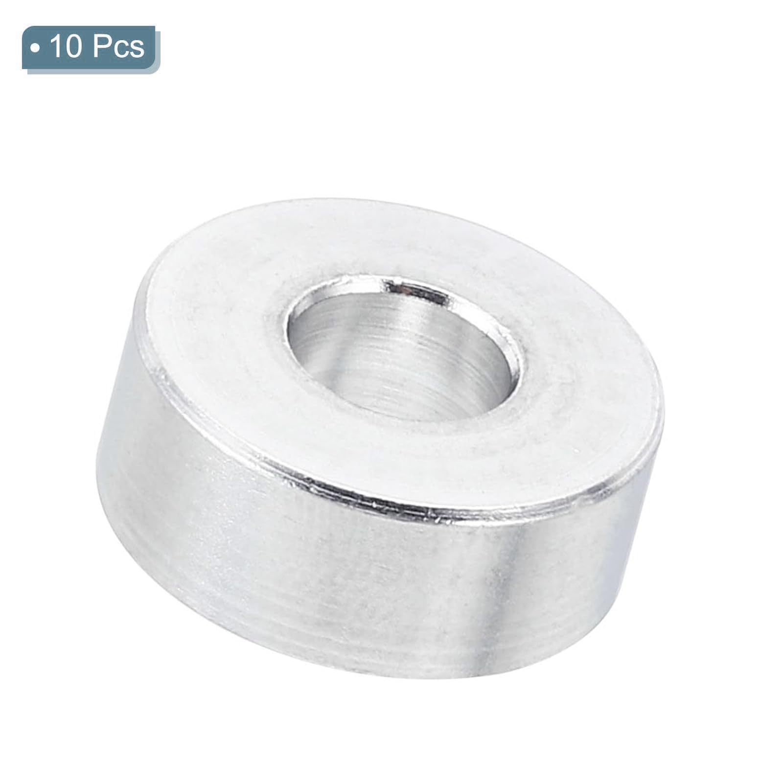 TOP-VIGOR 10Pcs M8 Aluminum Spacer, 8.5mm ID x 20mm OD x 8mm Length Metal Spacer - Image 3