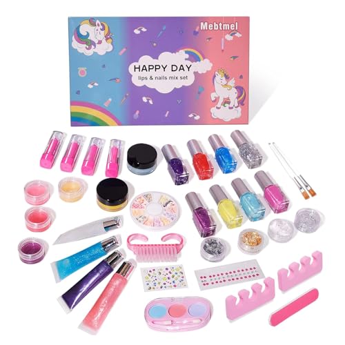 Mebtmel Mebtmel Water Based Nail Polishes Set for Girls, Nail