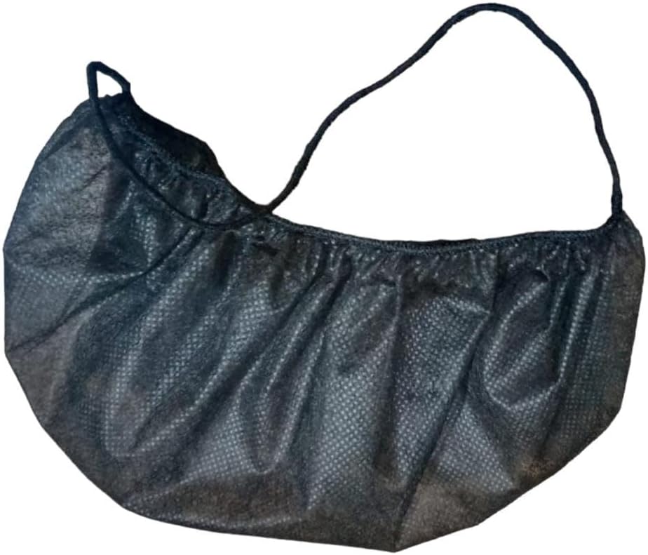 Non woven Beard Mask Black Pack of 100 Pieces