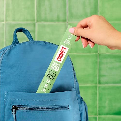 Image of Chomps Savory Breakfast Chicken, Antibiotic Free, 10ct, Protein Snack Stick | Keto, Paleo, Gluten Free Chicken Stick, Zero Sugar Food, Whole30 approved, Low Carb Snack, On-The-Go Nutrition, 12g Protein