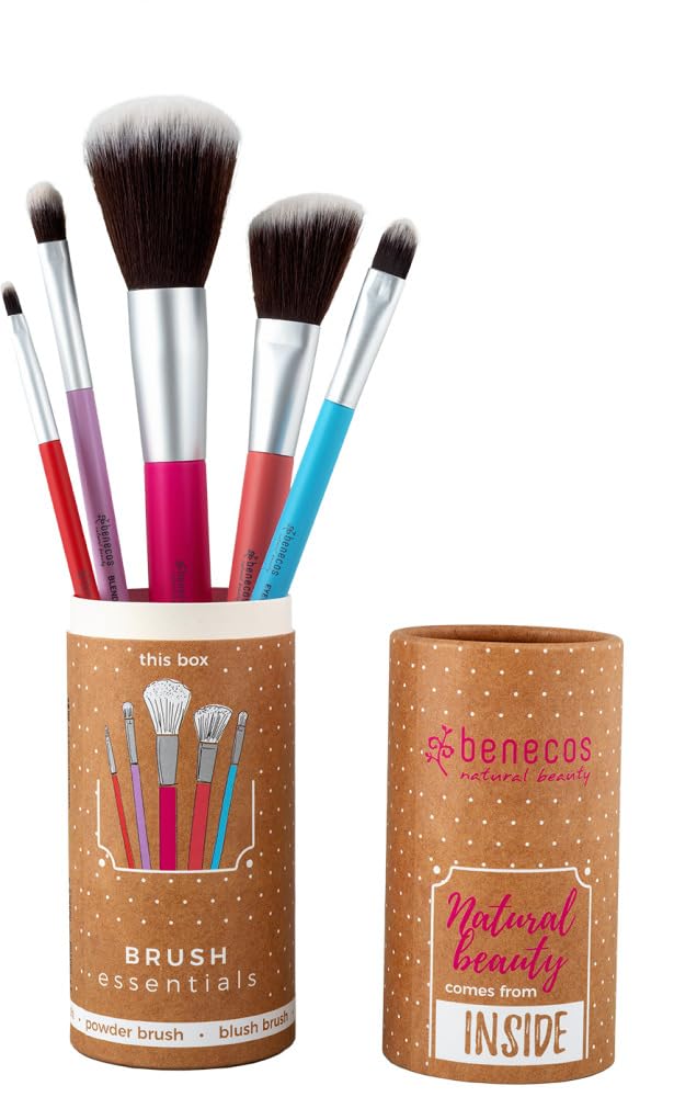 Benecos Coffret Edition Limitée Pinceaux 5 unités Vegan