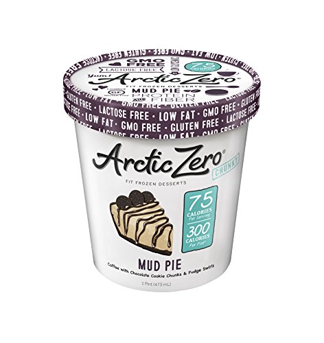 Arctic Zero Mud Pie Chunky Pint, 16 Ounce (pack Of 6)