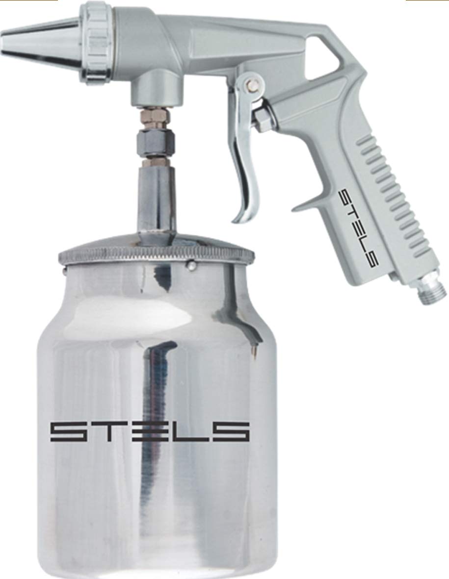 Stels Pistola Para Jateamento De Area Com Tanque Baixo | Amazon.com.br