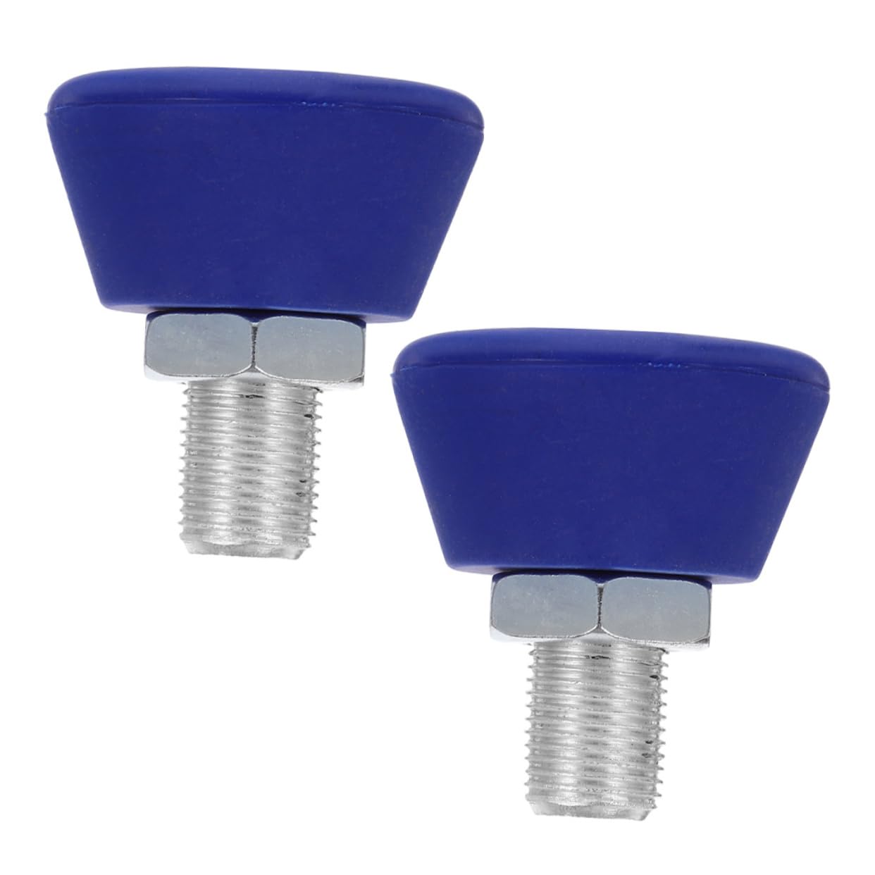 BESPORTBLE Stopper Für Rollschuhe Skateboard-Pads Schlittschuhe Rad Rollschuh Bremsblock Skate-Stopper Rollschuh-zehenstopper Bremsen Für Rollschuhschuhe Rostfreier Stahl Blue 2st