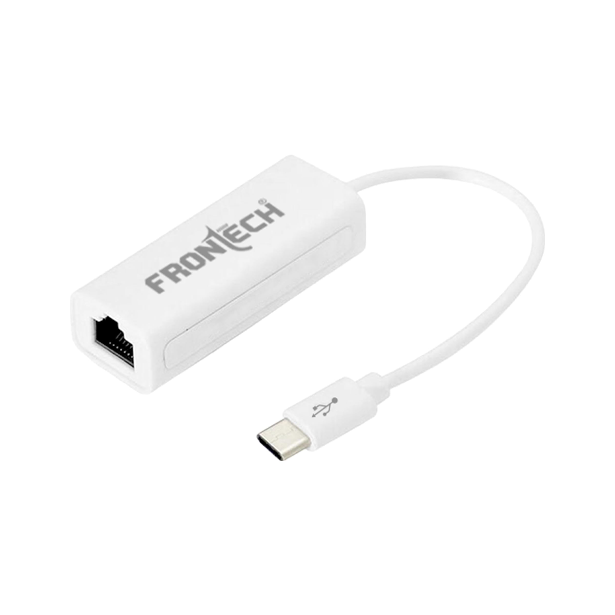 Frontech USB Type-C to RJ45 Gigabit Ethernet Adapter for Ultra Books, Chromebooks, Laptops, and Desktops | USB 3.0| Foldable and Portable Design (B0C8D575G5) Amazon Price History, Amazon Price Tracker