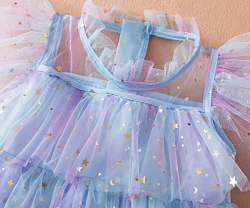 Nileafes Toddler Girl Tulle Dress Girls Tutu Princess Casual Dresses3