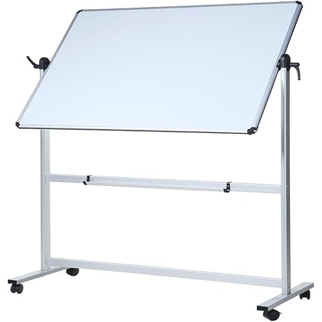 VIZ-PRO Double-sided Mobile Whiteboard for Ultimate Collaboration