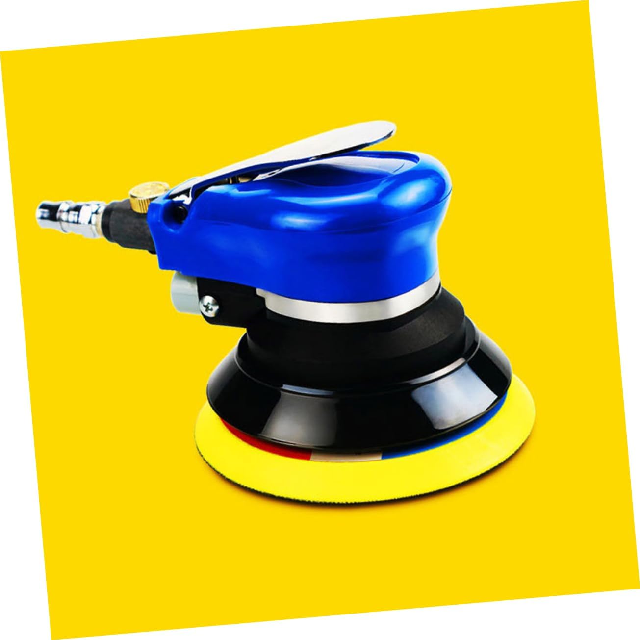 TEHAUX Car Wax Polishing Machine Buffing Pad Kit Car Polisher Tool Mini Polisher Us Plug